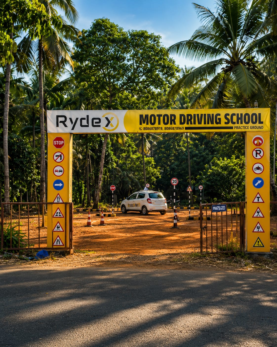 Rydex motor driving school training ground